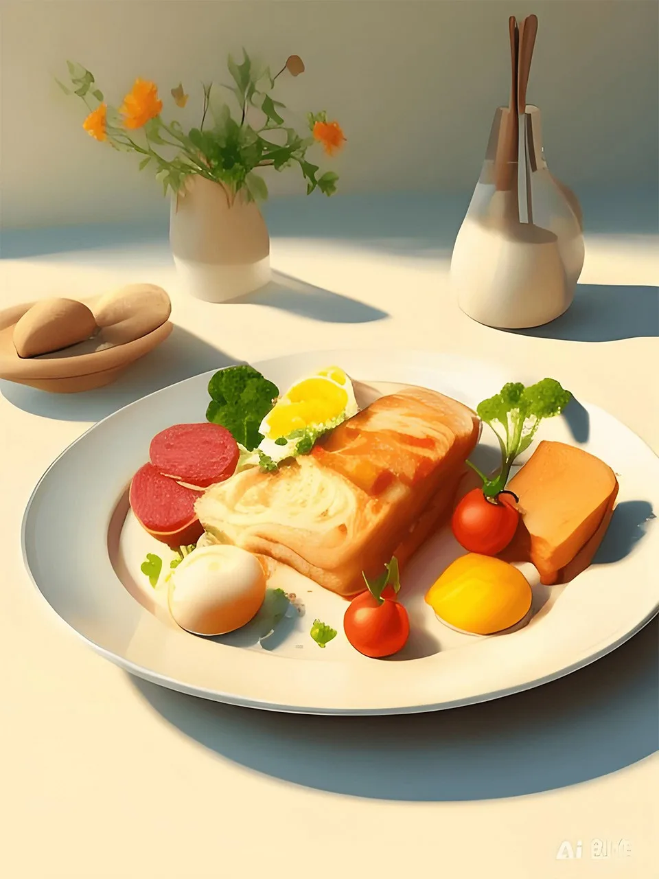 插画场景作品